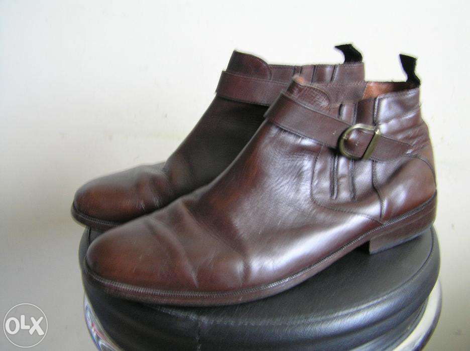 Sprzedam buty skórzane sztyblety w bdb stanie
