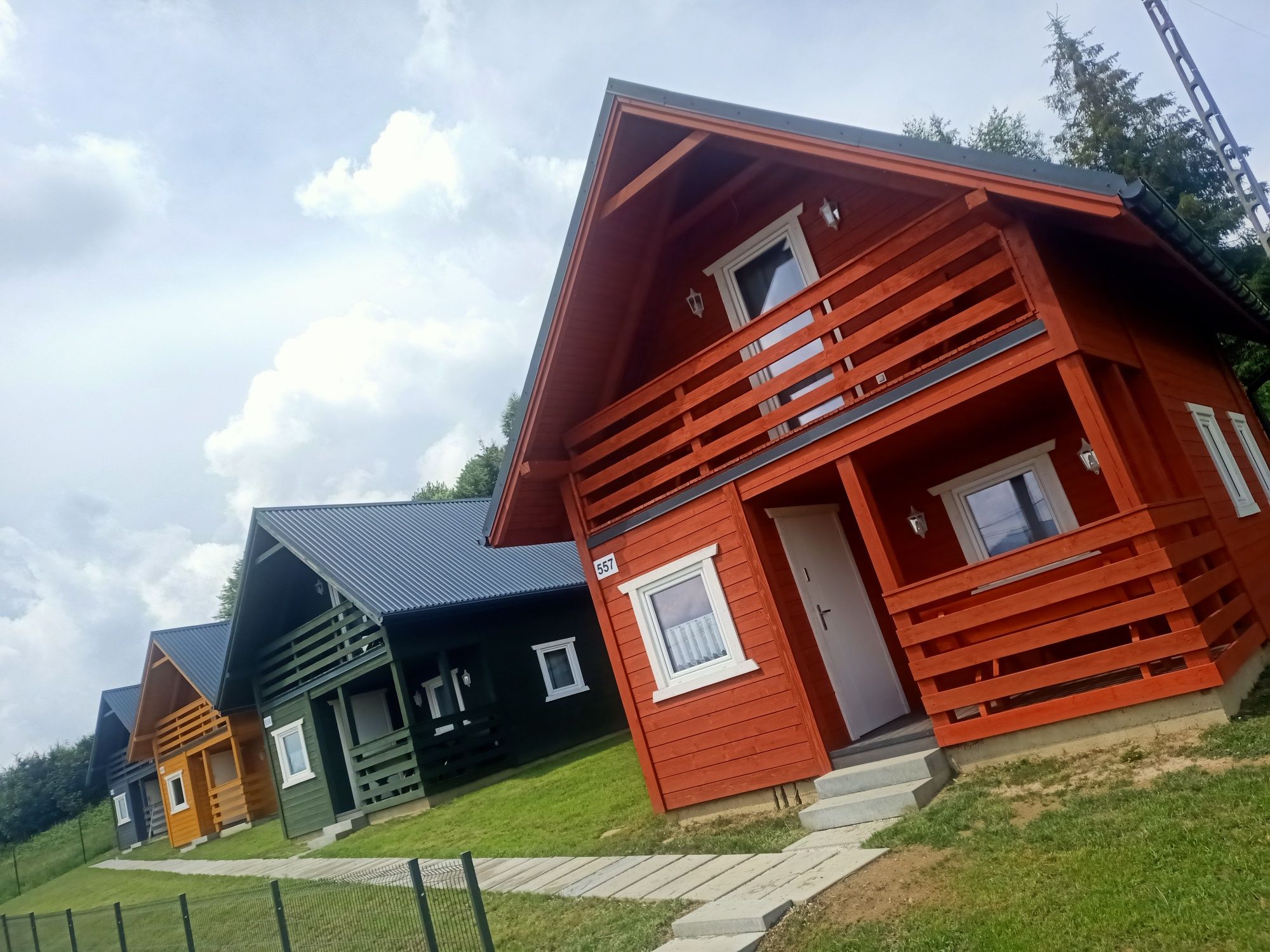 Domki w górach domek dom Balia jacuzzi 8 osób wakacje Beskid Żywiecki