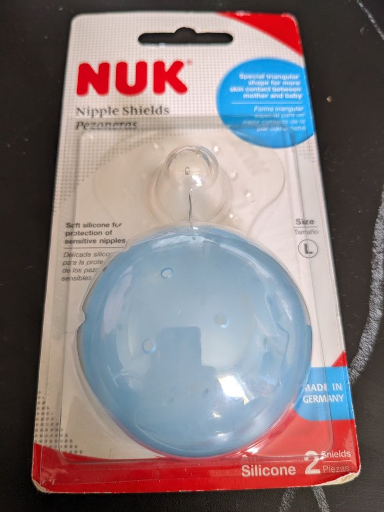 NUK Osłonka sutka brodawki sutkowej, 2 sztuki, rozmiar L, nowe