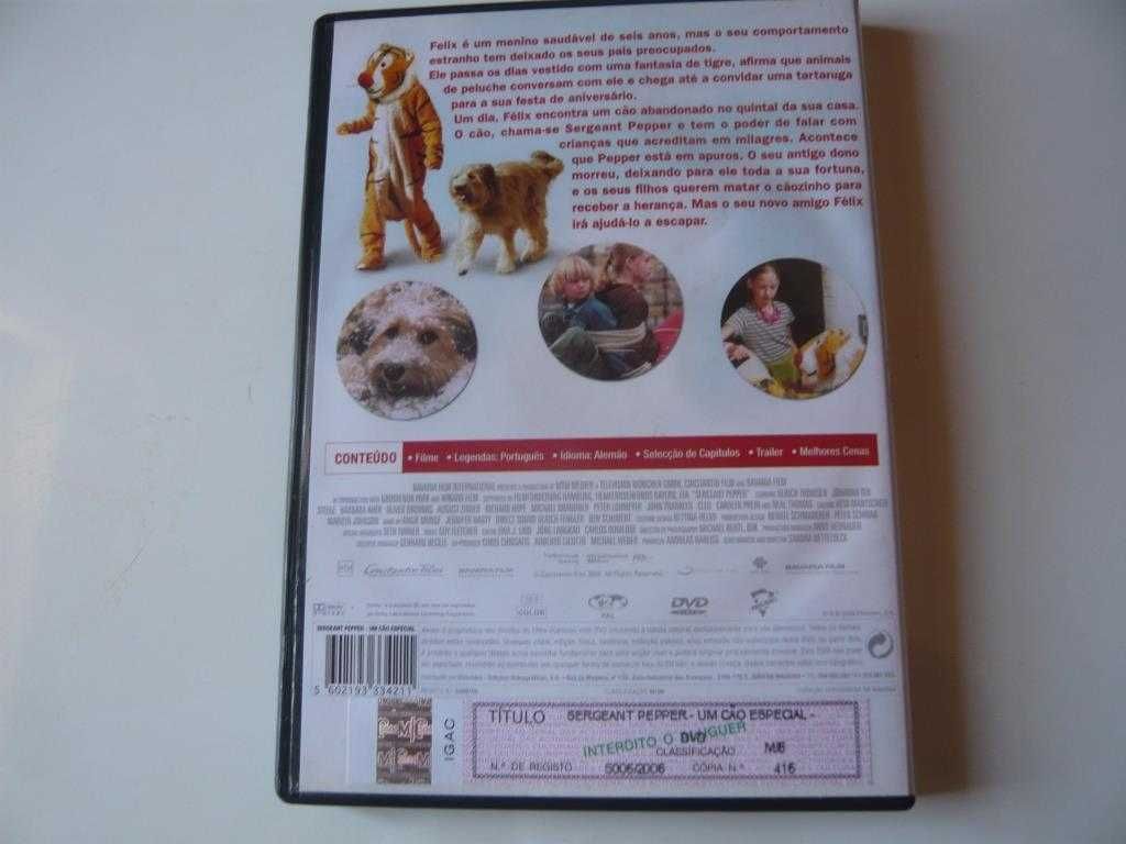 Filme DVD "Sergeant Pepper- Um cão muito especial”