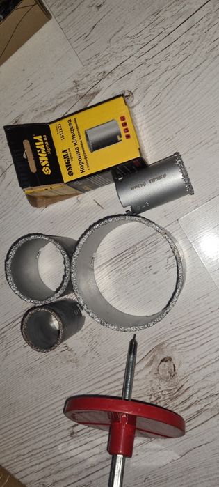 Коронки кільцеві вольфрамові