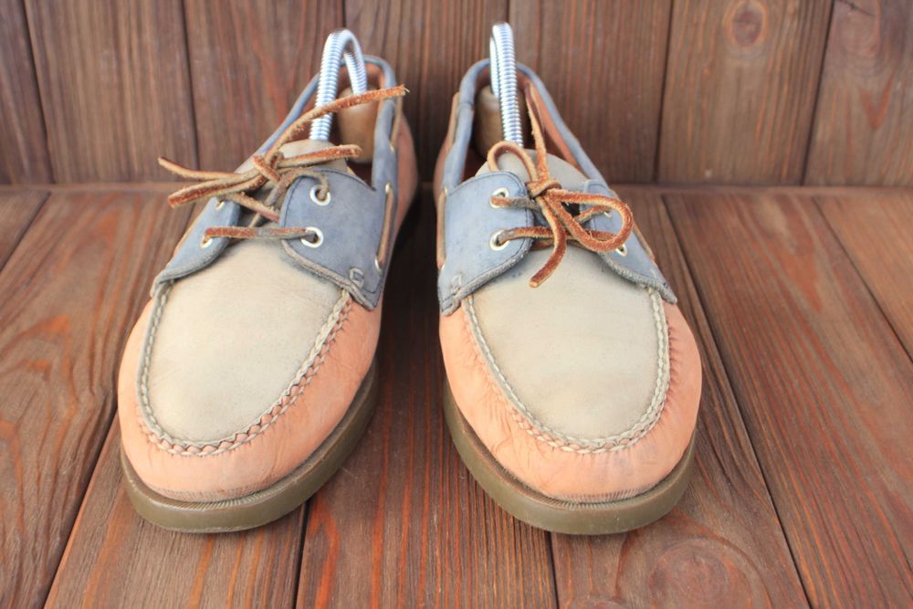 Топсайдеры Clarks кожа Англия 42р туфли мокасины топсайдери