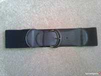 Pasek czarny guma Blue Shadow
