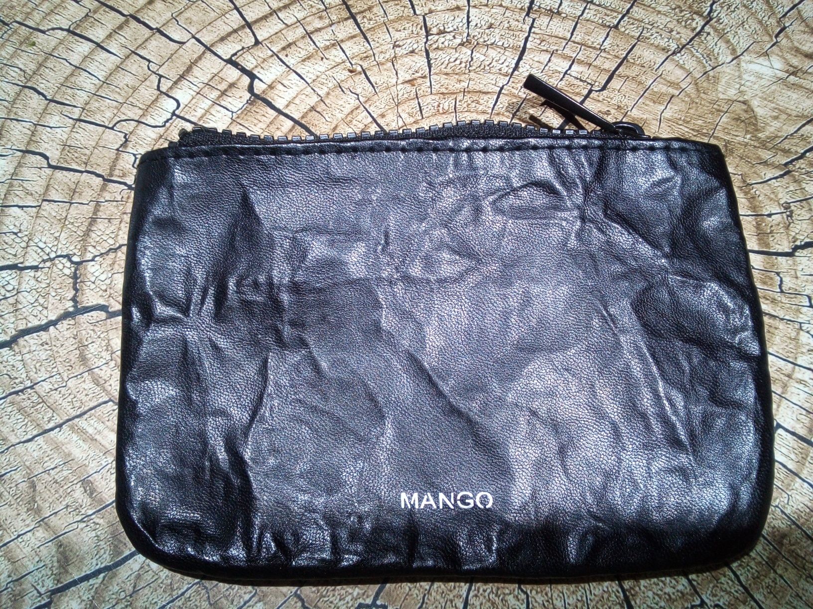 MANGO torebka sakwa portfel etui kosmetyczna piórnik 140mm Nowe
