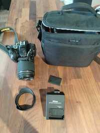 Nikon D5300 + obiektyw Tamron AF18-200 mm + akcesoria / niski przebieg