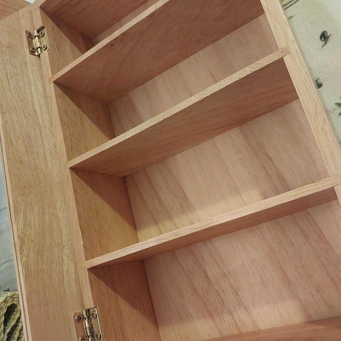 Drewniana skrzynka na herbatki  NOWA