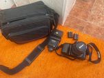 Nikon F50 - câmara analógica com acessórios