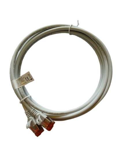 Kabel krosowy DIGITUS CAT 6 U-FTP Slim Patch Cord RJ45, dł. 2,5m szary