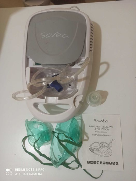 Inhalator tłokowy nebulizator savea