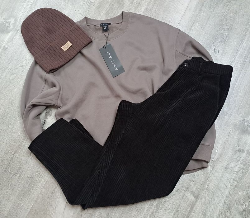 Spodnie sztruksowe roz L