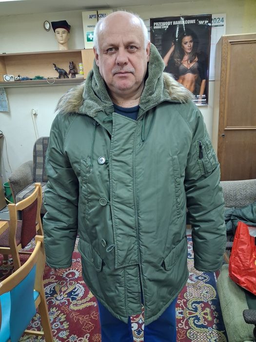 Kurtka alpha industries  xxl duża orginał parka USA