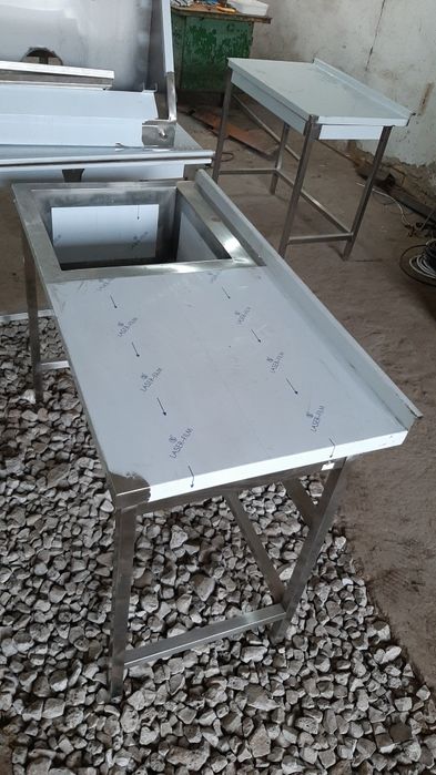 Мойка из нерж 60х60 см