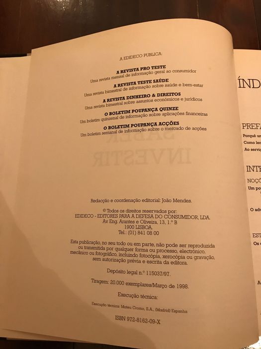 Saber Investir - Guia prático da poupança