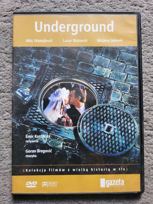 Film na Dvd Underground Kusturica, muzyka G. Bregovic