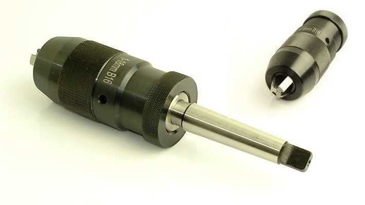 Uchwyt wiertarski samozaciskowy B16 1-16mm + trzpień MK2