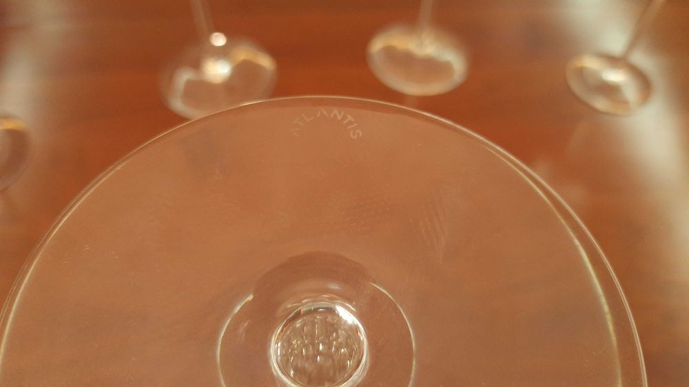 Serviço de copos de cristal Atlantis