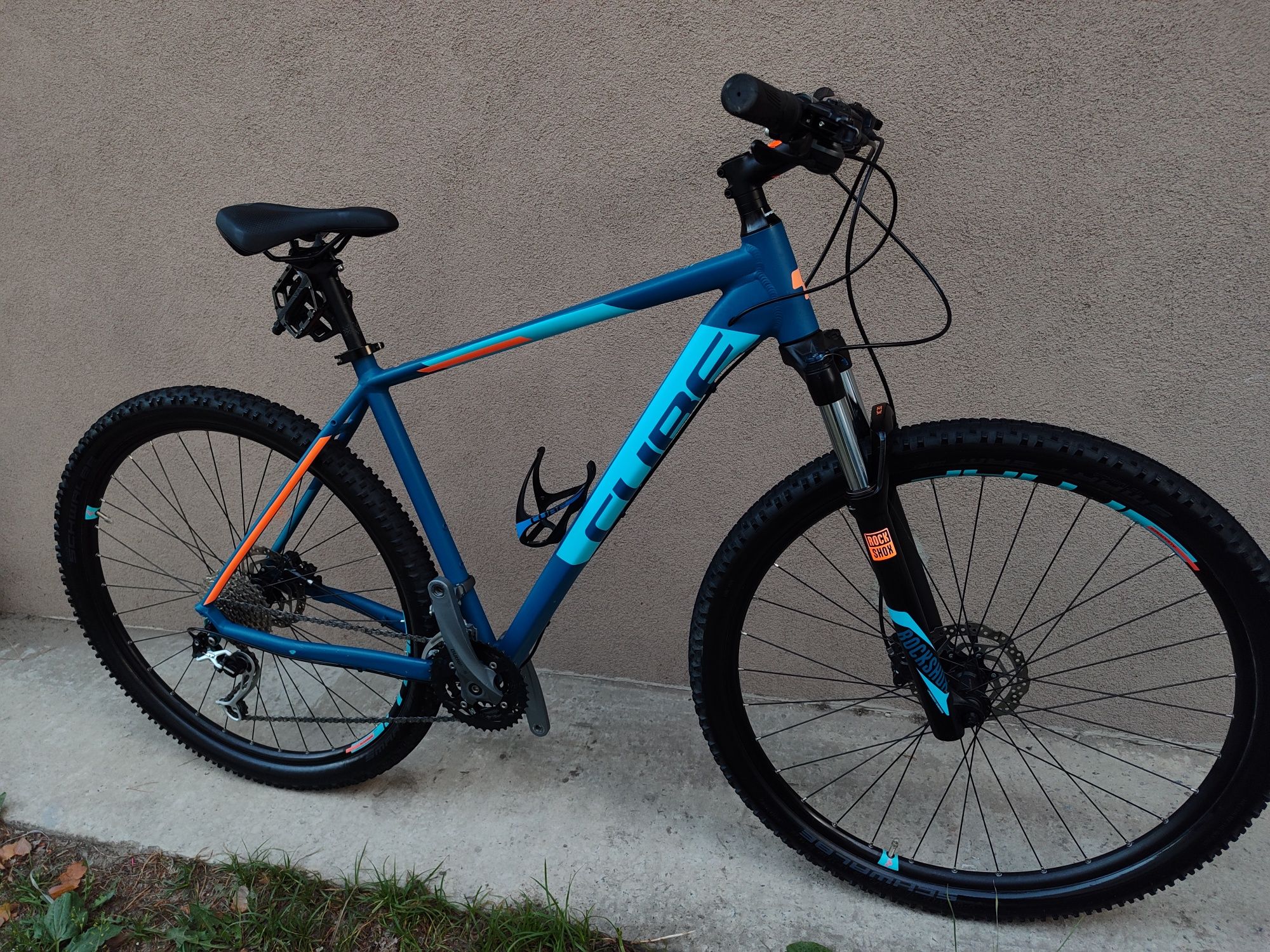 Велосипед cube найнер гідравліка deore xt rockshox