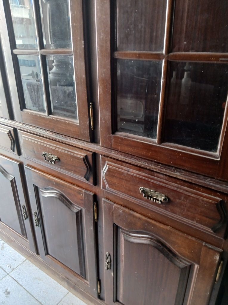 Movel tipo cristaleira da para cozinha regional mede 1.31 de frente x