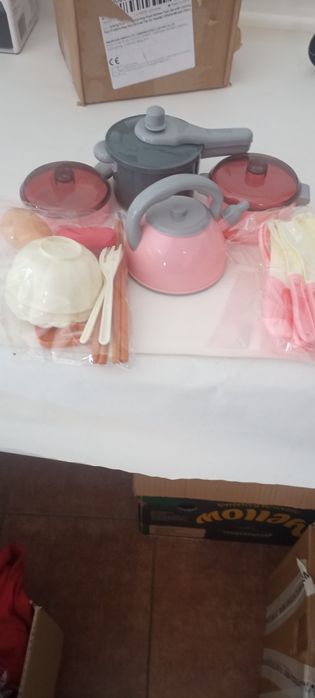 Zestaw garnuszków dla dzieci Mini Kuchnia