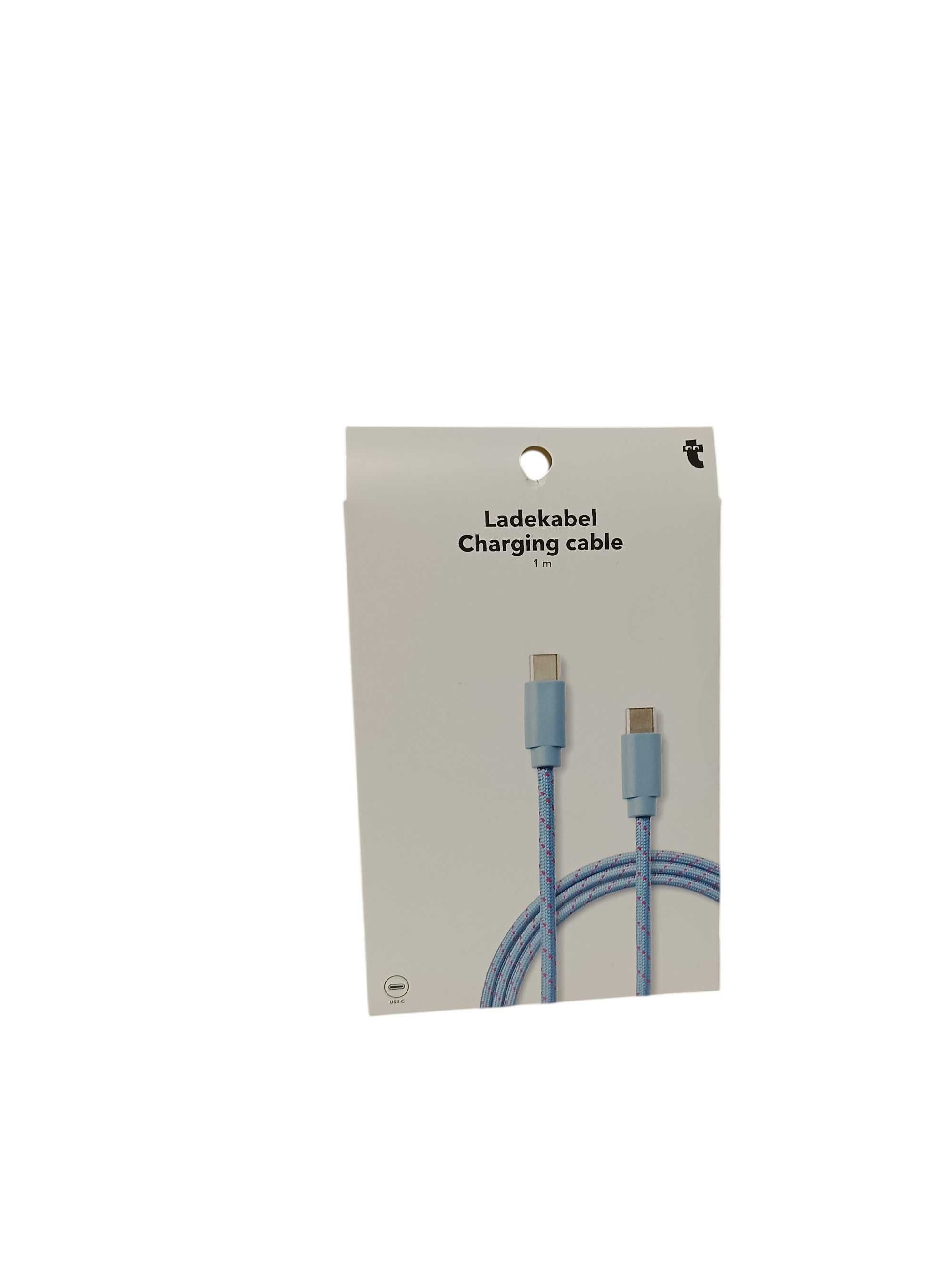 Kabel USB-C LadeKabel 1m – Fioletowy