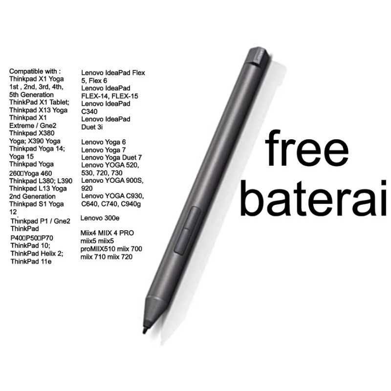 Цифровой стилус Lenovo Base Pen 2