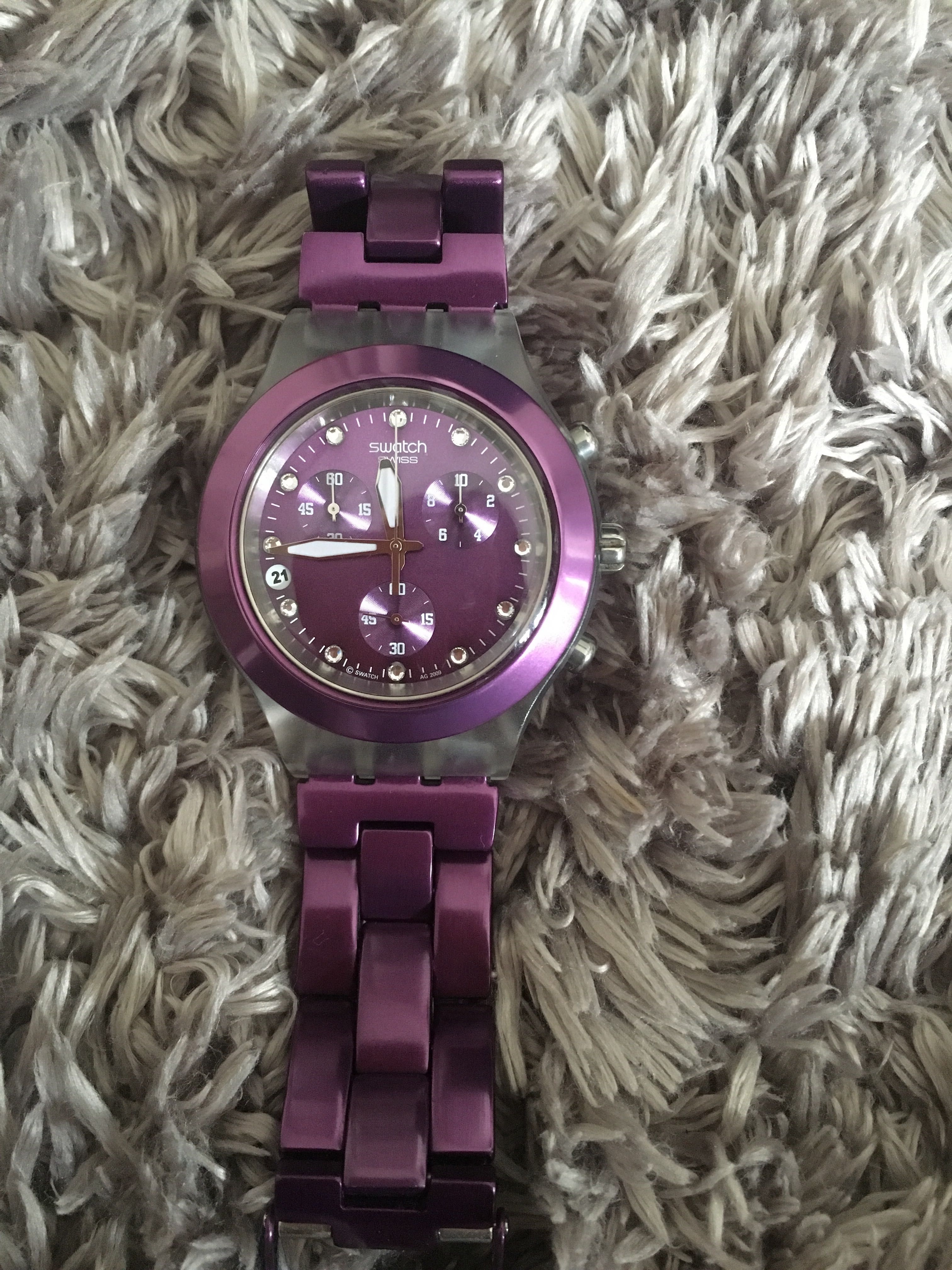 Relógio swatch mulher