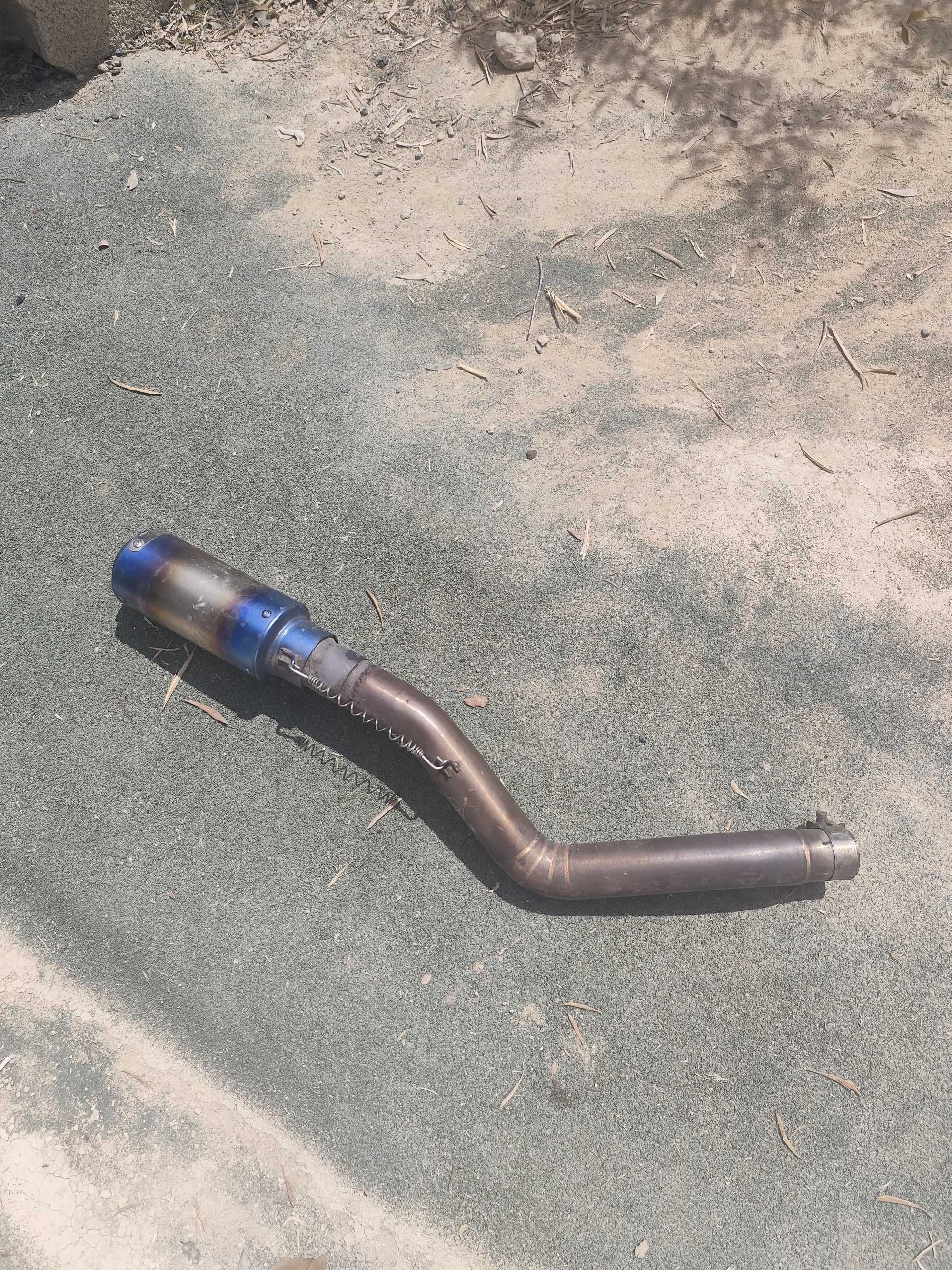 Escapamento benelli Trk 502
