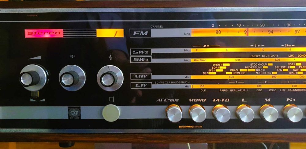 Blaupunkt STG 1291 AM/FM Stereo Receiver (1970)