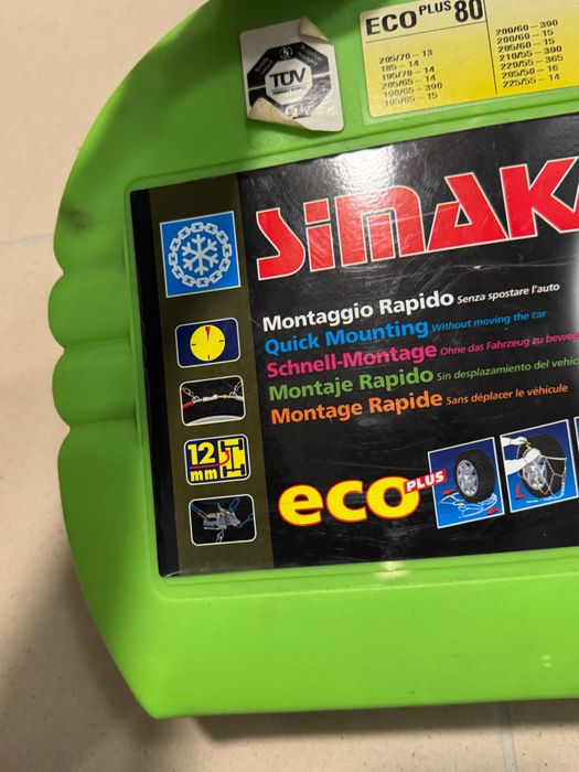 Łańcuchy Samochodowe na Zimę SIMAKA Eco Plus 80