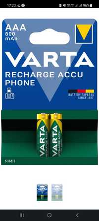 Аккумулятор Vartan AAA 800mah