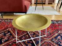 Złoty stolik IKEA marokański styl duży stylowy jak Westwing ZARA Home