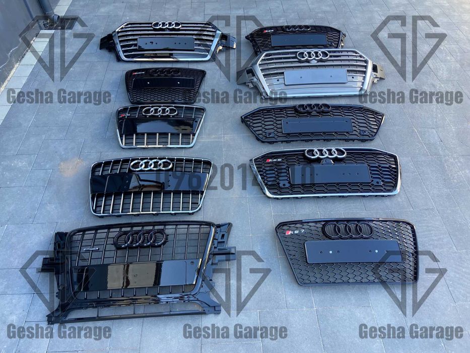 ІДЕАЛЬНІ Решітки радіатора рештка решотка радиатора audi ауди ауді