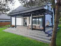 Zadaszenie tarasu, wiata 6.3x4m konstrukcja drewniana car port premium