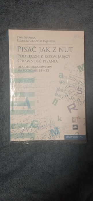 Pisać jak z nut podręcznik rozwijający sprawność pisania