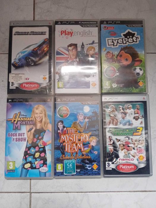 Varios Jogos Originais PSP