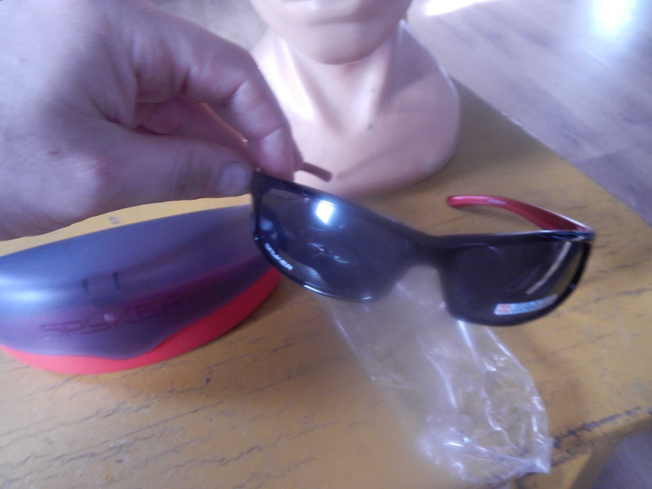 Wyprzedaż->Okulary przeciwsłoneczne sportowe Spyker + etui ostatnie 1a