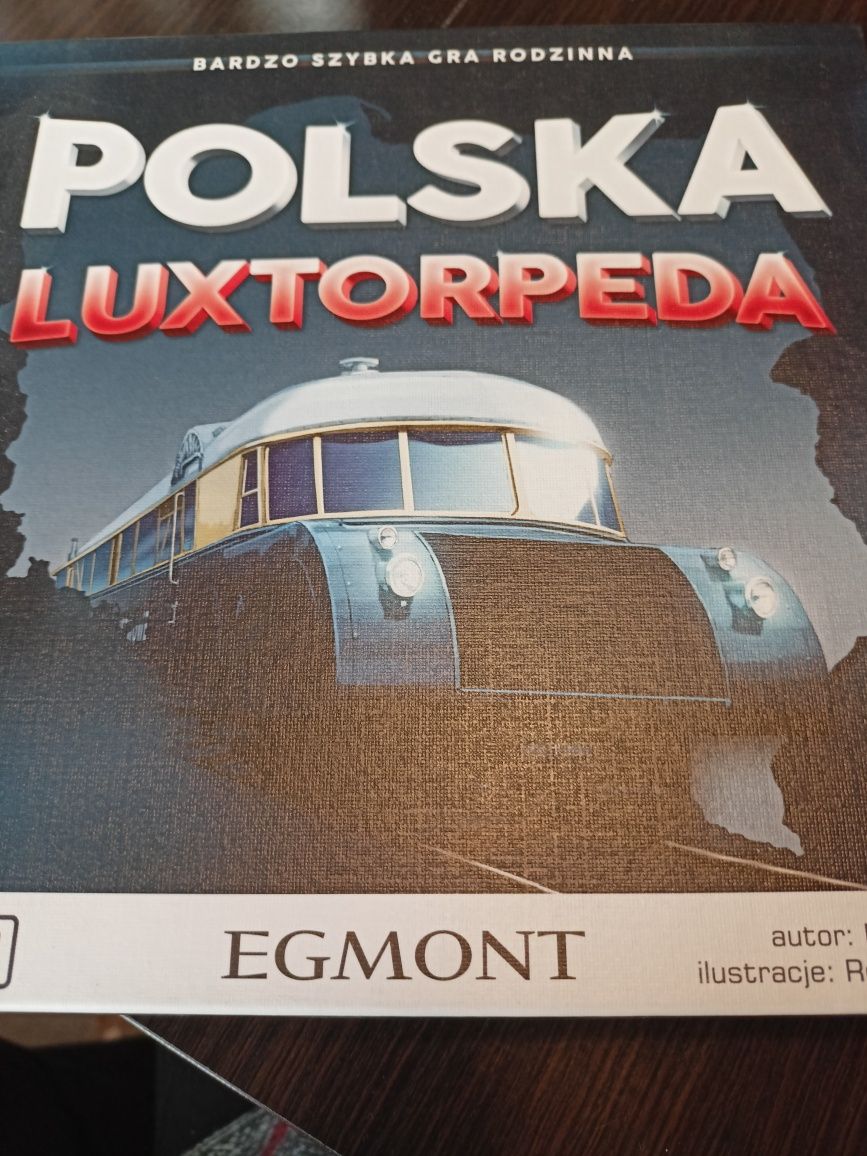 Polska LUXTORPEDA gra planszowa.
