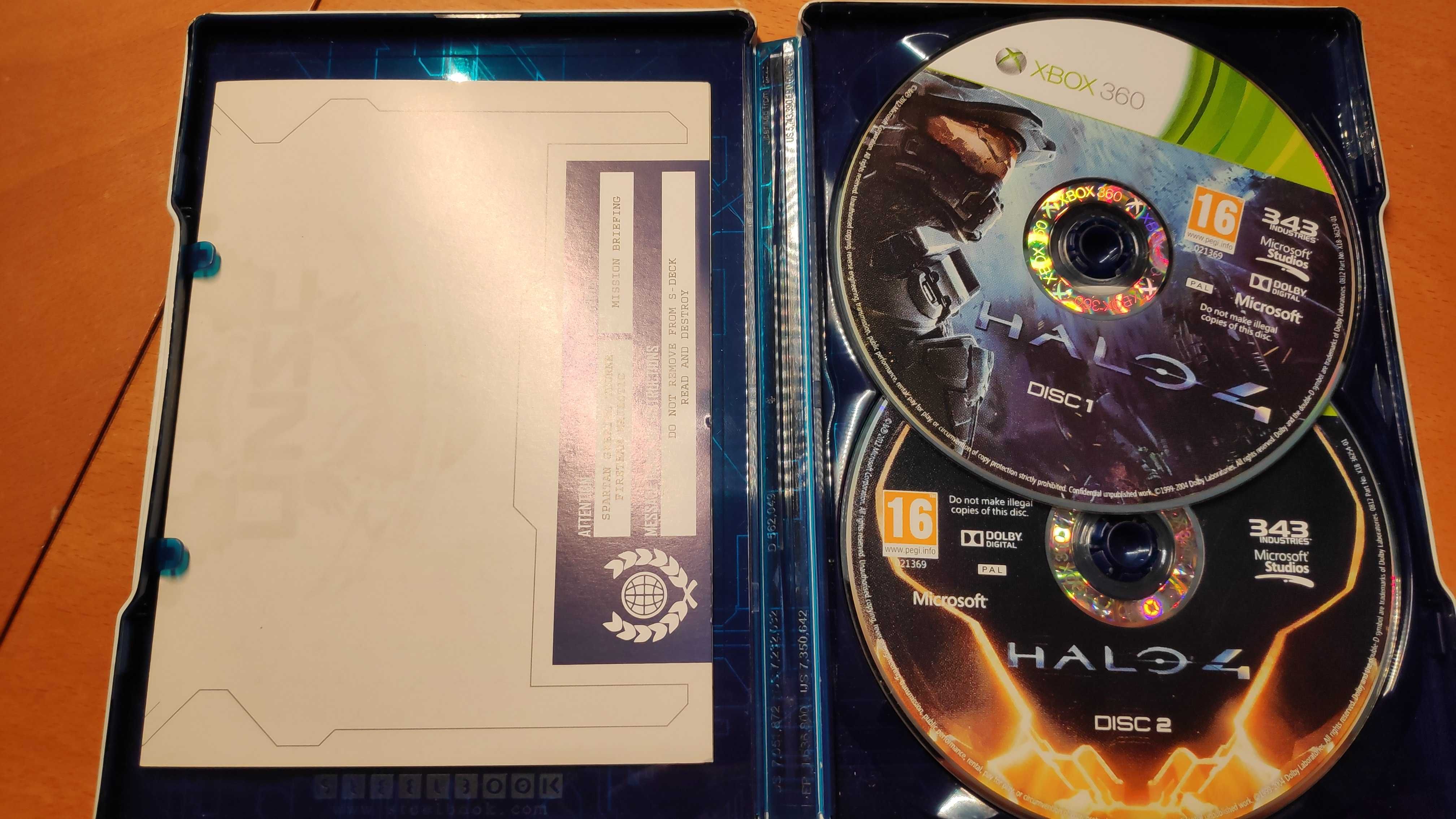 Halo 4 (Xbox 360) + Steelbook