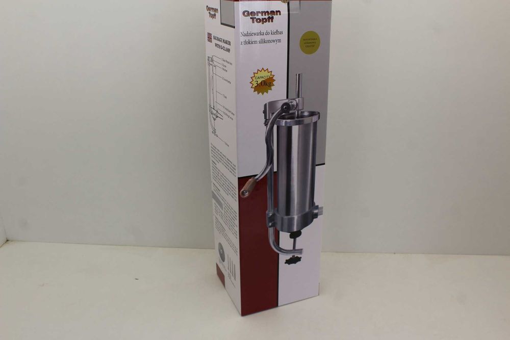 Nadziewarka do kiełbas 3 kg pionowa nowa z kwasówki super cena wyprzed