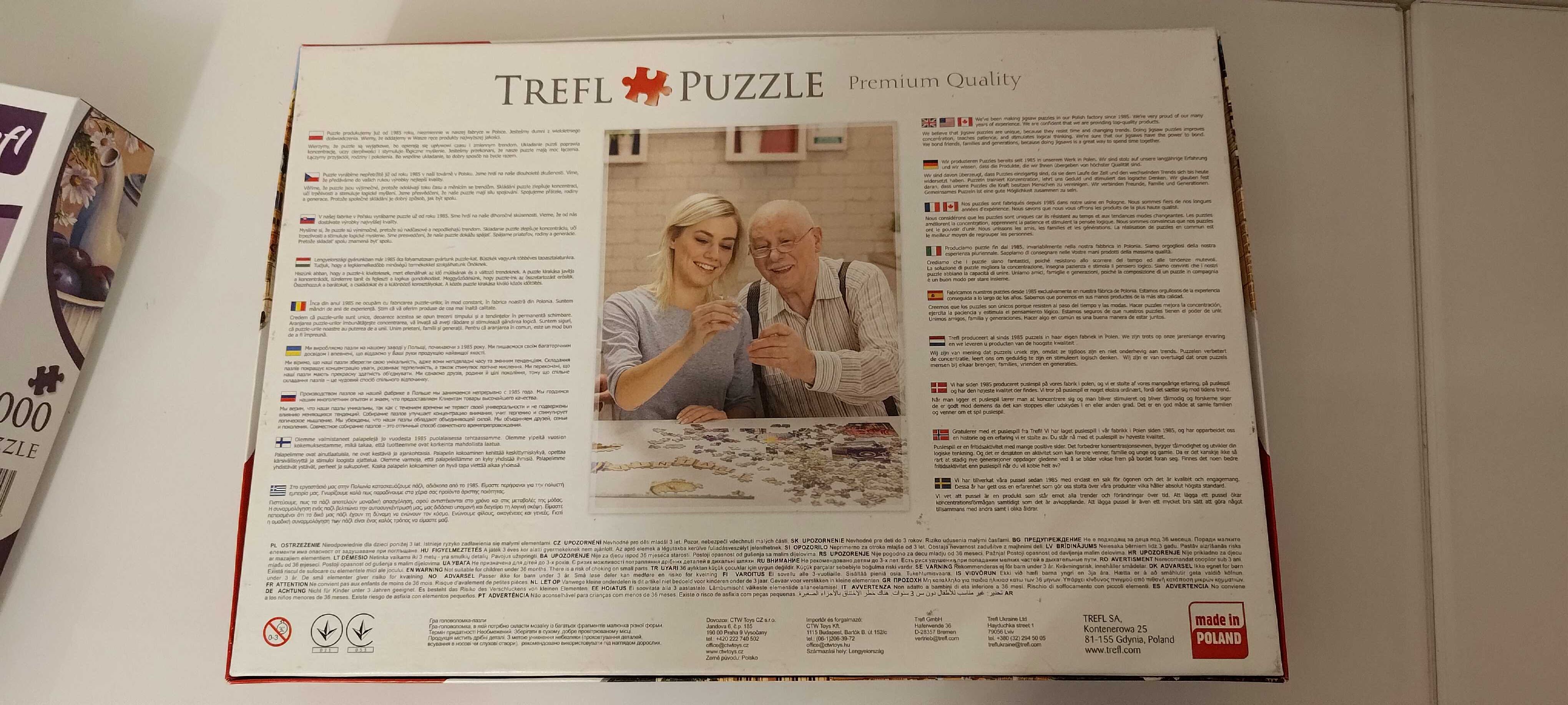 Puzzle 1000 elementów