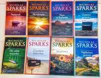 Nicholas Sparks 8 tytułów (NOWE) twarda okładka