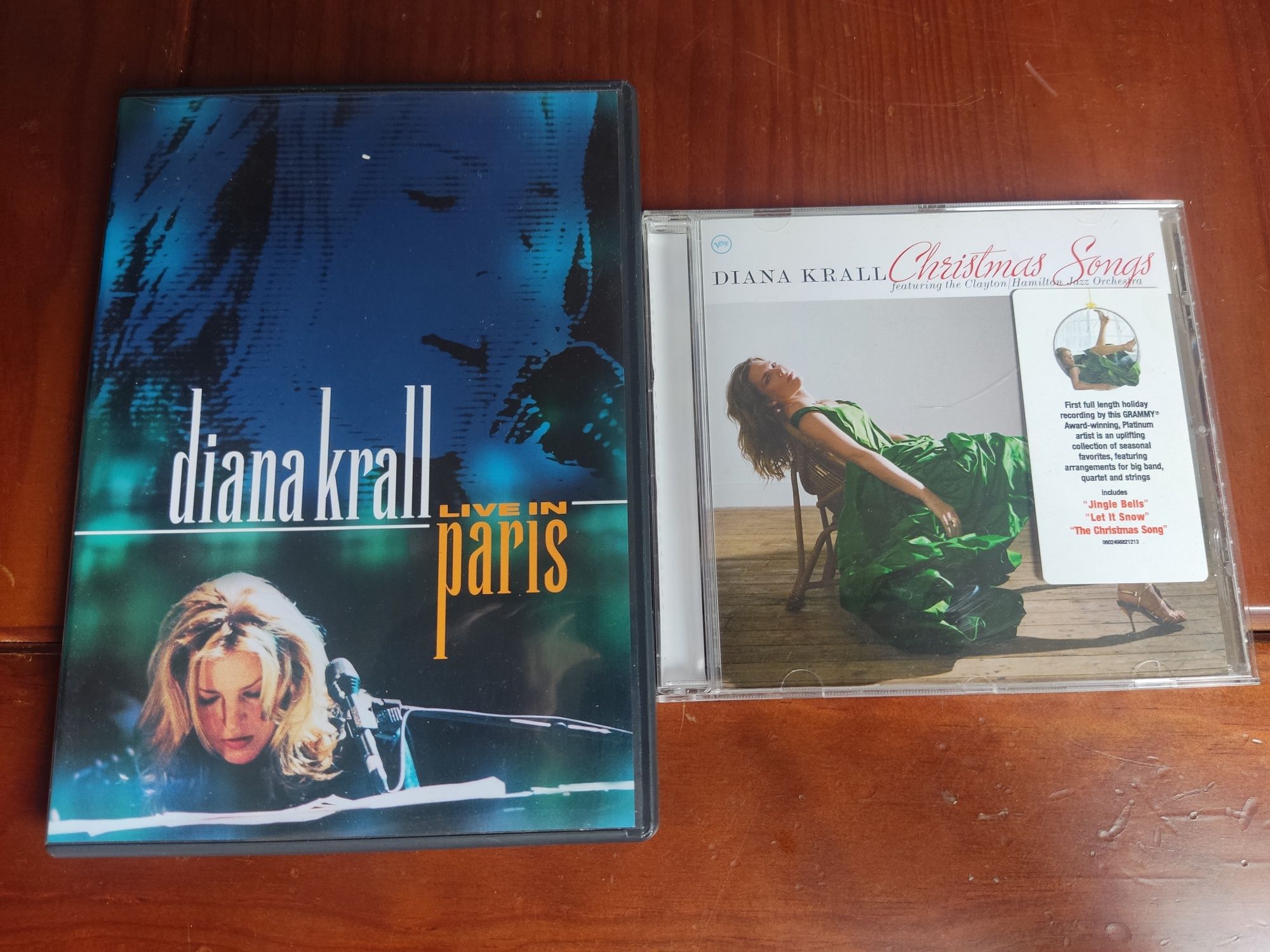 Diana Krall - Cd Christmas Songs + DVD live in Paris