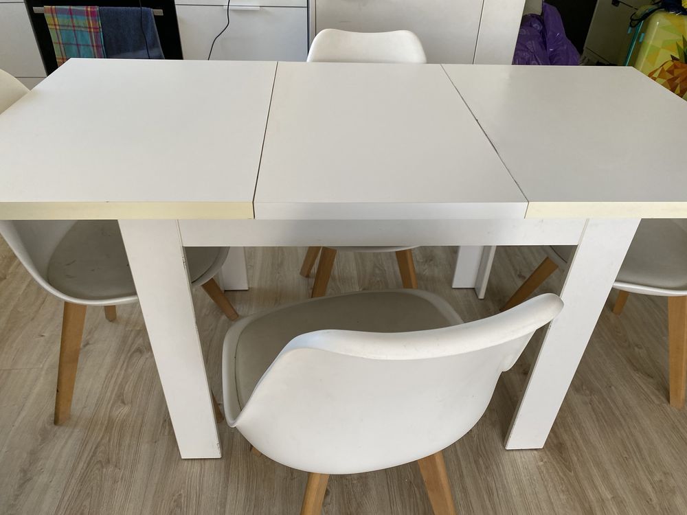 Stół+krzesła IKEA, stan dobry-
