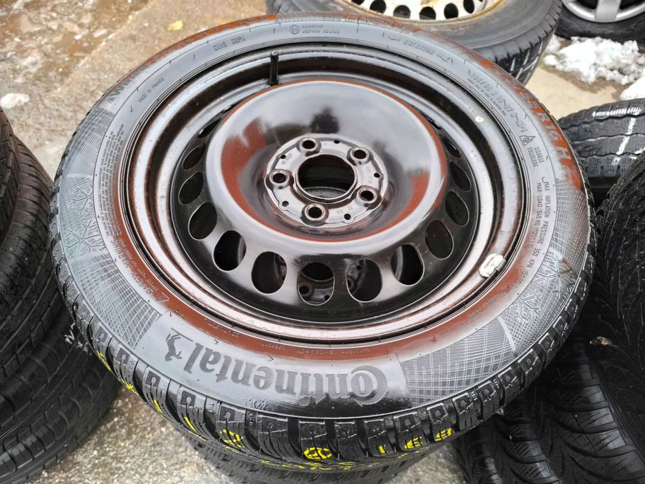 5x112 Felgi Stalowe Stal 16 Koła Zimowe Zima MERCEDES A KLASA W169 B W245 W201 190 W124 Legnica ALU-RAD 195/55 6,5mm