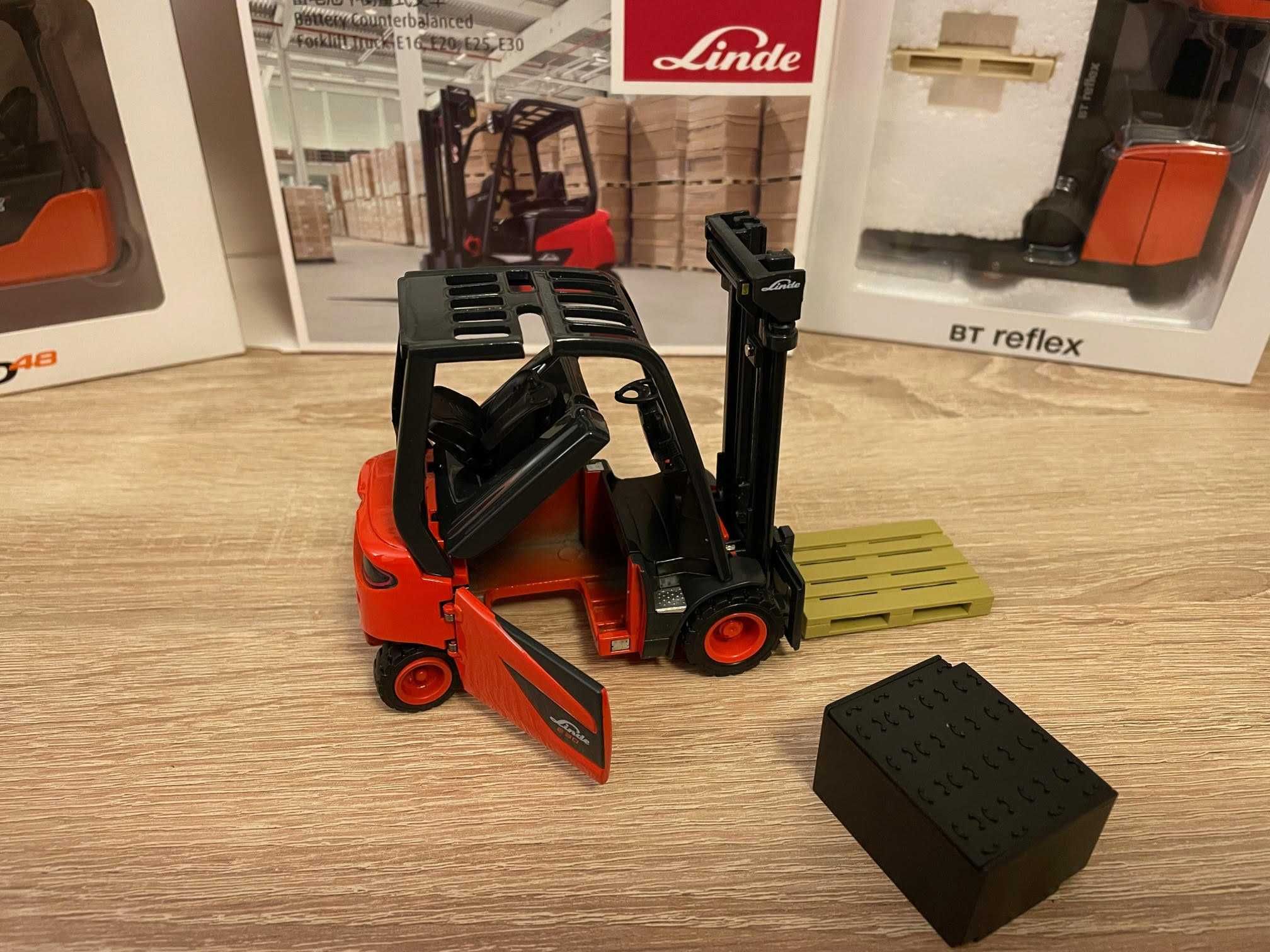 Model wózek widłowy Linde E30