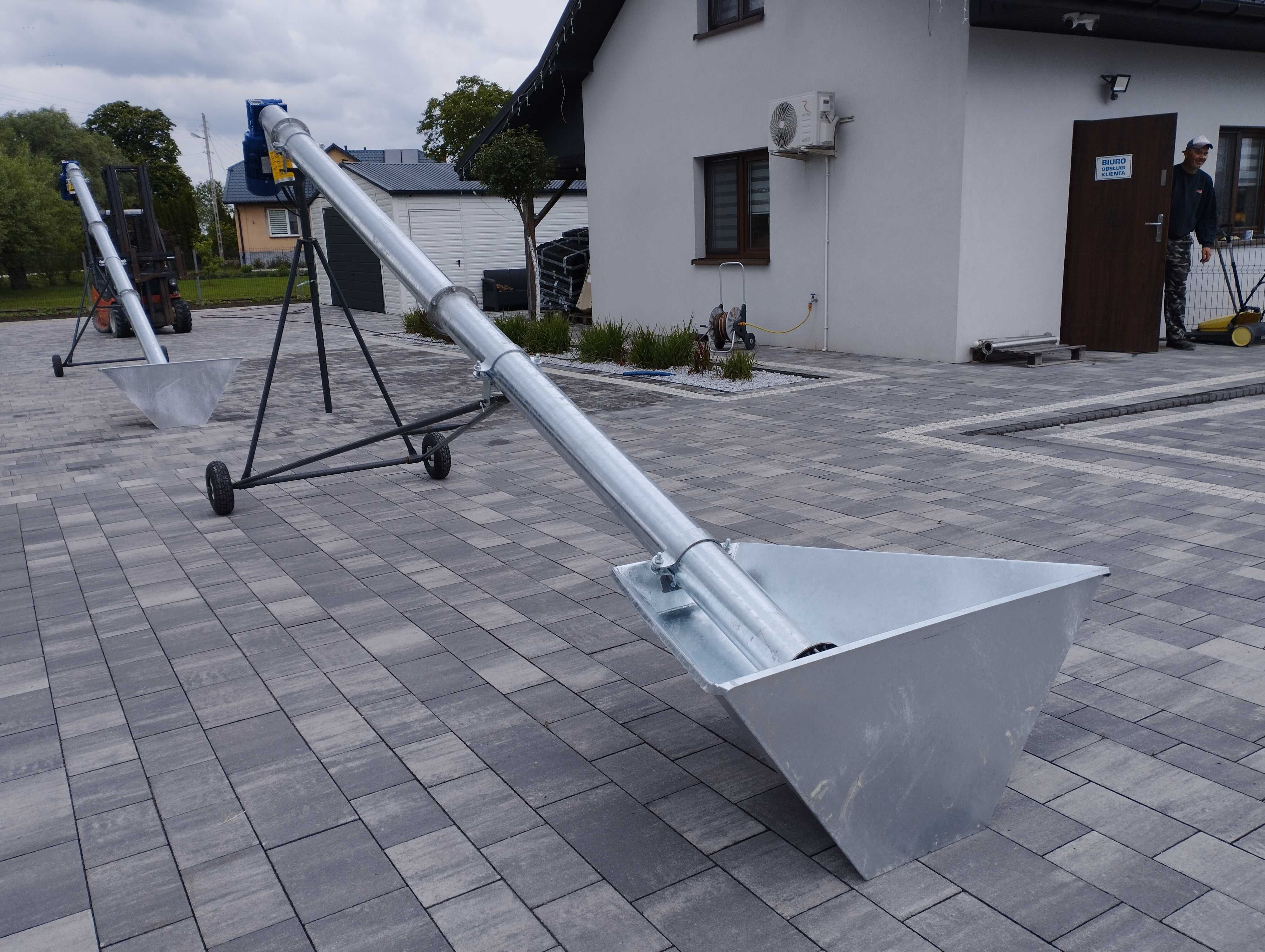 Żmijka do Zboża Przenośnik Ślimakowy PZR 140 Czerpalna Cena BRUTTO