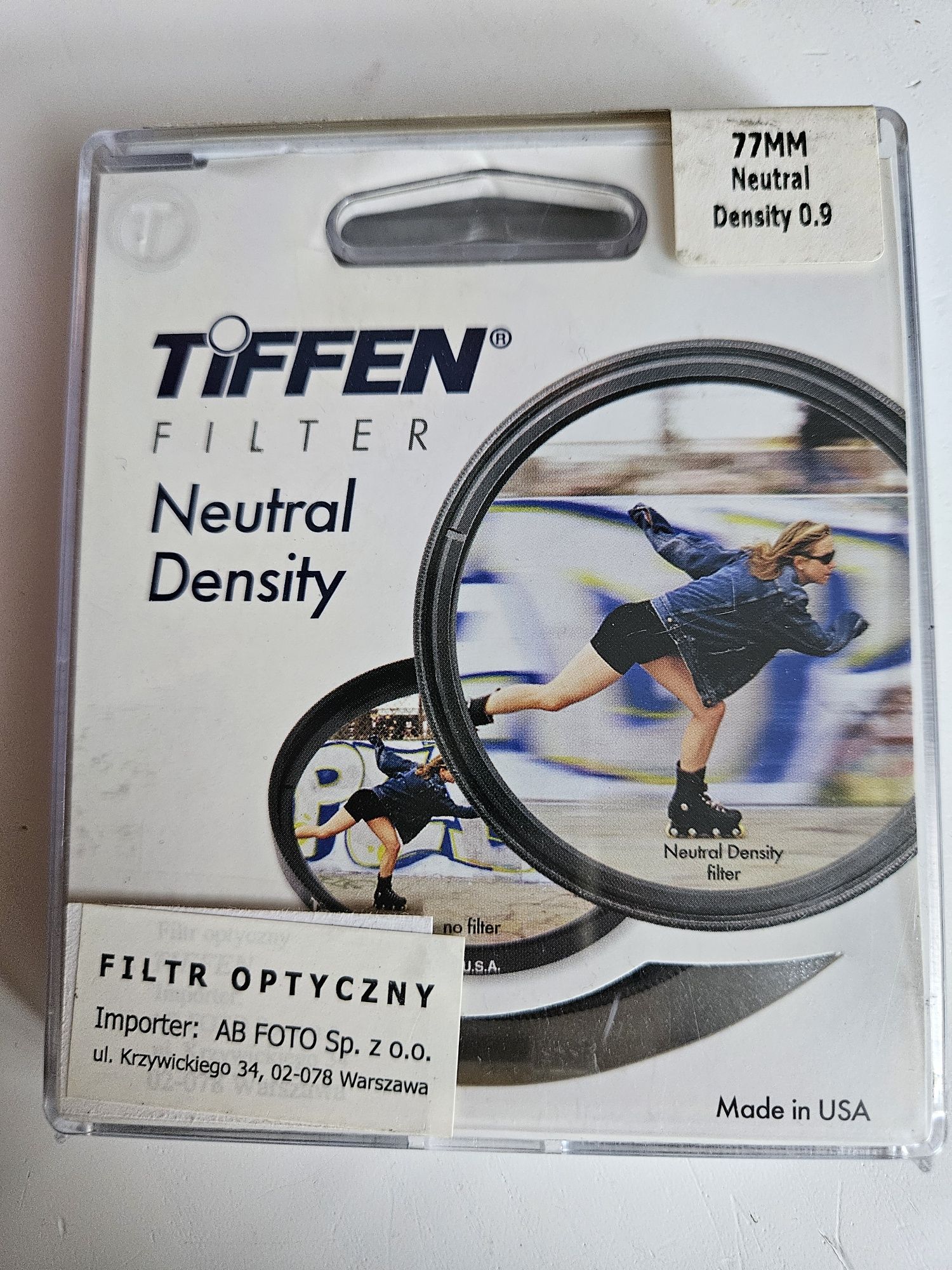 Filtr szary Tiffen ND Neutral Density 0.9