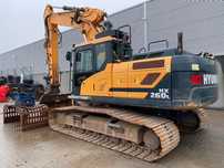 Hyundai Hx260  Hyundai HX260 system 2D chwytak łyżka skarpowa łyżka kopiąca