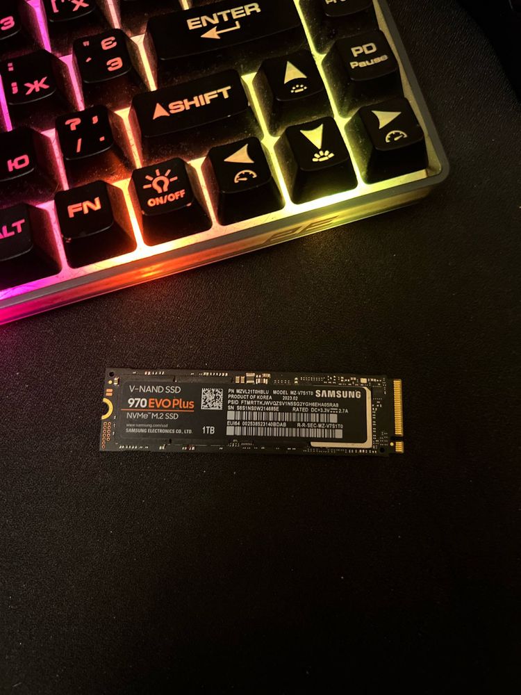 Оригінальні 990 PRO 4 TB, 2 TB, 1 TB та 970 evo plus 1 TB