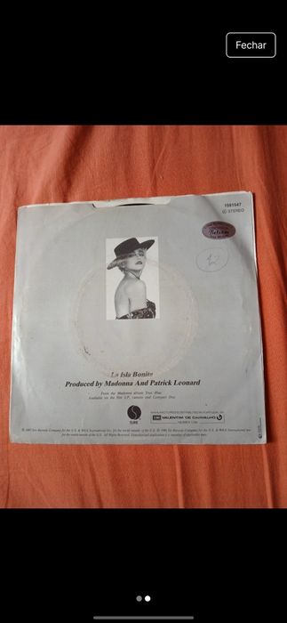 Disco de vinil Madonna
